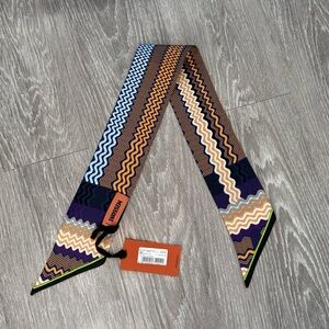 NWT Missoni Skinny Silk Scarf
